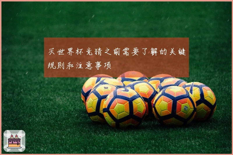 买世界杯竞猜之前需要了解的关键规则和注意事项