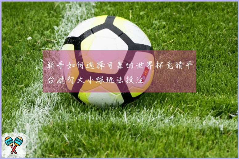 新手如何选择可靠的世界杯竞猜平台进行大小球玩法投注